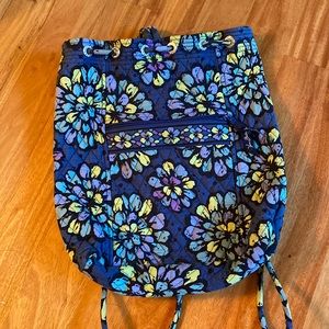 Vera Bradley floral retired pattern backpack